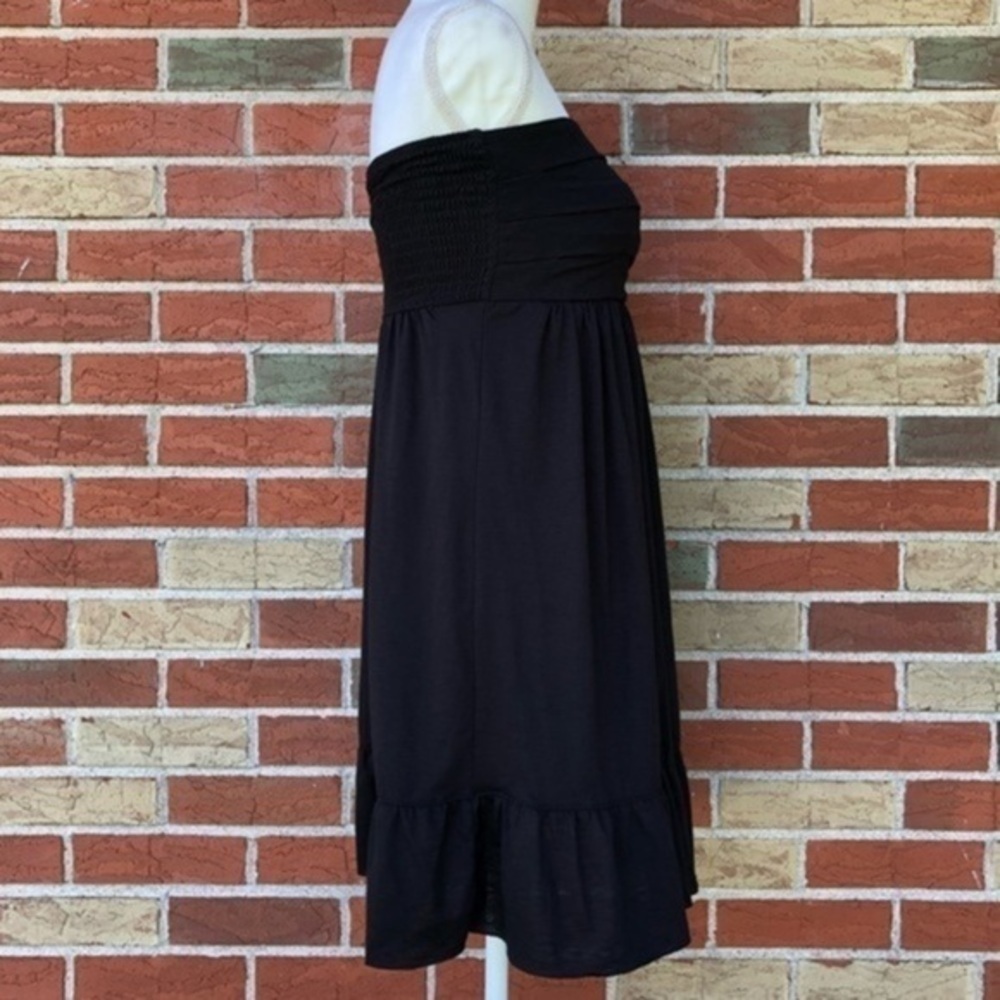 Nicole Miller Strapless NWT Black Mini Dress ๐ - Picture 3 of 9